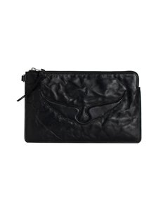 Zadig&Voltaire - Angel Wings Clutch -nahkalaukku - 001 NOIR Zadig&Voltaire - Angel Wings Clutch -nahkalaukku - 001 NOIR | Stockmann