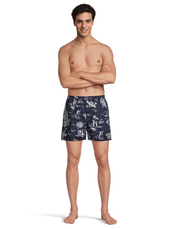 Polo Ralph Lauren - Open Boxer -alushousut 3-pack - 3PK NVY/NVY STRIPE/BEARWAIIAN | Stockmann - photo 7