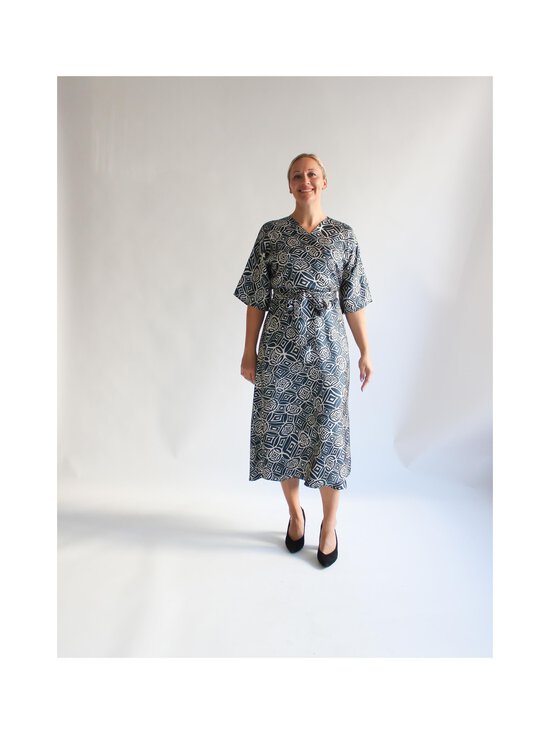 Lili Marleena - Silk Midi Wrap -silkkimekko - BLUE | Stockmann - photo 2