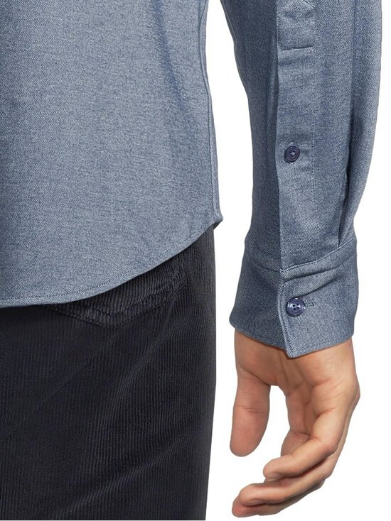 J.Lindeberg - Triiksärk Marlon Pique Jersey - O558 VINTAGE INDIGO MELANGE | Stockmann - photo 5