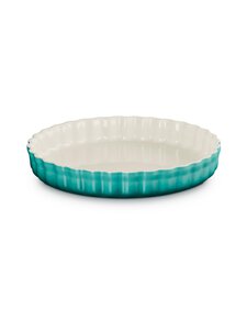 Le Creuset - Bleu Riviera Fluted Flan -piirakkavuoka 28 cm - BLEU RIVIERA | Stockmann