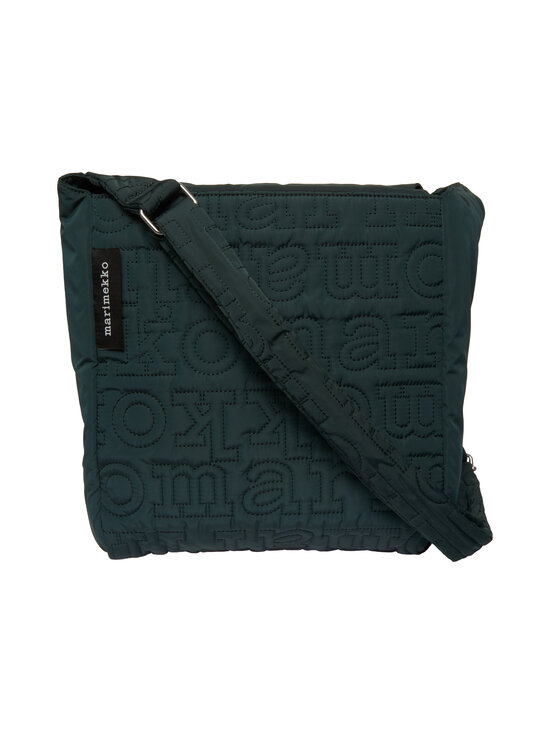 Marimekko - Joy Crossbody M Logo -olkalaukku - 600 DARK GREEN | Stockmann - photo 1