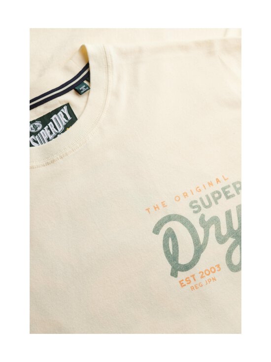 Superdry - Tap Room Oversized t-paita - NLY DUSTY WHITE | Stockmann - photo 3