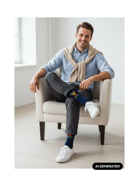 Happy Socks - Best Dad Ever -sukat - 6500 NAVY | Stockmann - photo 2