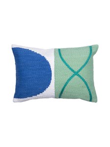 Pentik - Lumme izšūts spilvena pārvalks 30 x 45 cm - GREEN | Stockmann