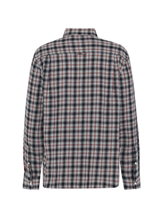 Knowledge Cotton Apparel - Organic Cotton Checked -kauluspaita - 7036 NAVY | Stockmann - photo 2