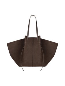 YUZEFI - XL Mochi Suede -nahkalaukku - NUTMEG | Stockmann