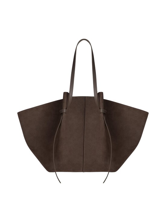 YUZEFI - XL Mochi Suede -nahkalaukku - NUTMEG | Stockmann - photo 1