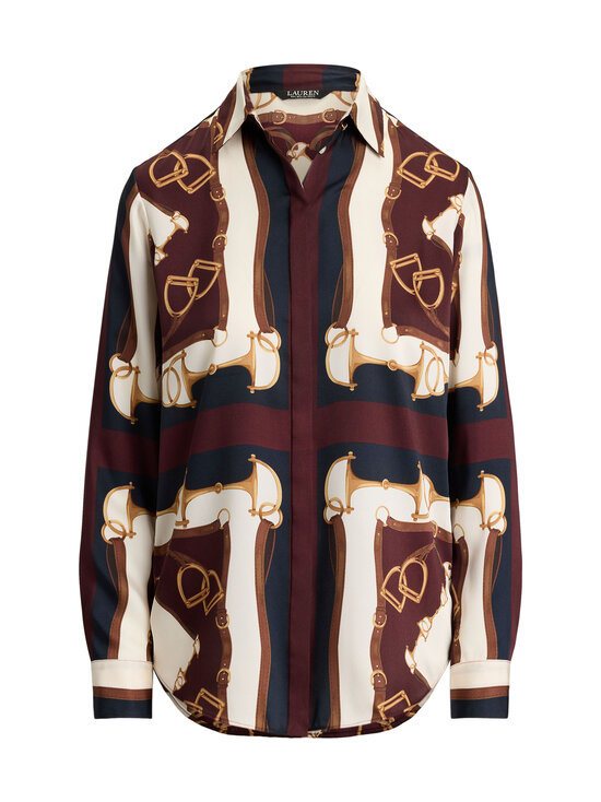 Lauren Ralph Lauren - Kristy kreklblūze - NAVY/CREAM MULTI | Stockmann - photo 1