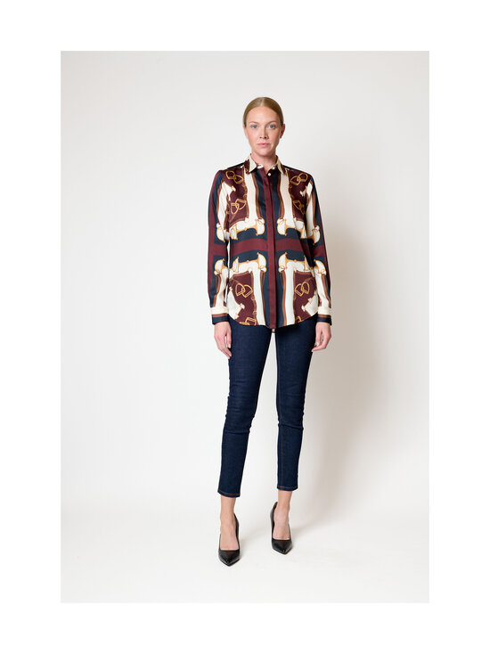 Lauren Ralph Lauren - Kristy kreklblūze - NAVY/CREAM MULTI | Stockmann - photo 2