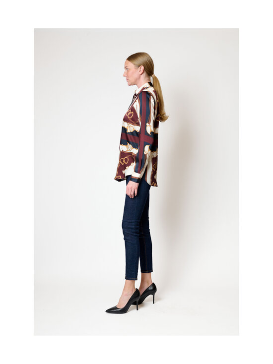 Lauren Ralph Lauren - Kristy kreklblūze - NAVY/CREAM MULTI | Stockmann - photo 3