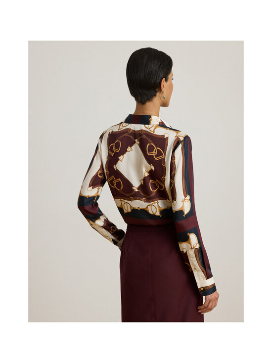 Lauren Ralph Lauren - Kristy kreklblūze - NAVY/CREAM MULTI | Stockmann - photo 7