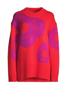 Marimekko - Kartakteri Tumma -neulepusero - 340 RED, PURPLE | Stockmann