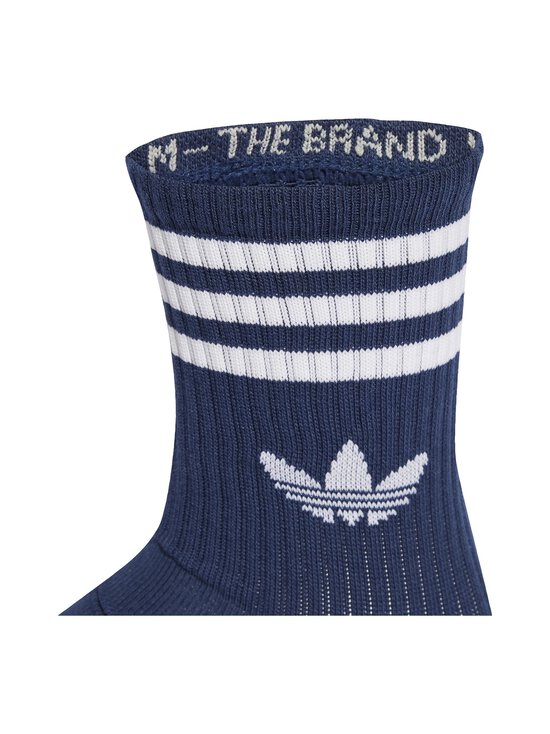 adidas Originals - 3 Stripes Crew -sukat 3-pack - JV7408 WHITE/NINDIG/WHITE - photo 3 adidas Originals - 3 Stripes Crew -sukat 3-pack - JV7408 WHITE/NINDIG/WHITE | Stockmann - photo 3