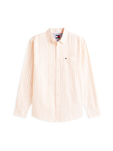 Tommy Jeans - Regular Stripe Oxford krekls ar apkakli - SEV FADED SUN KISS STRIPE | Stockmann