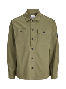 Jack & Jones - JjjeDetroit Overshirt-paitatakki - OLIVE NIGHT | Stockmann