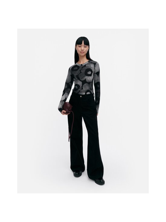 Marimekko - Viedä Akvarelli Unikko trikotāžas krekls - 999 DARK GREY, BLACK - photo 2 Marimekko - Viedä Akvarelli Unikko trikotāžas krekls - 999 DARK GREY, BLACK | Stockmann - photo 2