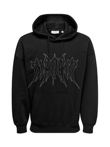 Only & Sons - OnsRhinestone džemperis ar kapuci - BLACK | Stockmann