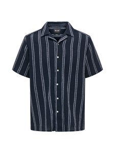 Only & Sons - OnsTrev Life Reg Stripe -lyhythihainen paita - DARK NAVY | Stockmann