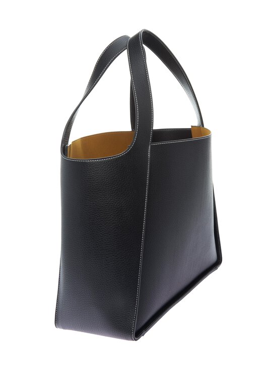 Stella McCartney - Logo Grainy Tote Bag -laukku - 1000 BLACK | Stockmann - photo 2