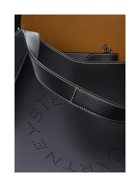 Stella McCartney - Logo Grainy Tote Bag -laukku - 1000 BLACK | Stockmann - photo 3