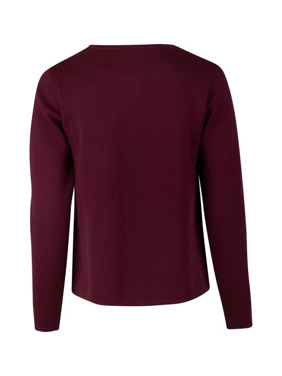 Stenströms - Stina-merinoneuletakki - 680 DARK RED | Stockmann - photo 2