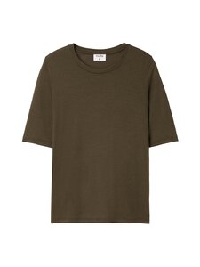 Filippa K - Elena t-paita - 276 DARK KHAKI Filippa K - Elena t-paita - 276 DARK KHAKI | Stockmann