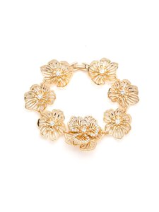 Marchesa - Flower Flex -rannekoru - GOLD / CRYSTAL | Stockmann