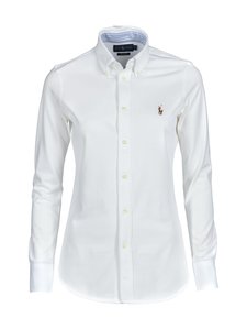 Polo Ralph Lauren - Heidi Skinny Long Sleeve särkpluus - WHITE | Stockmann