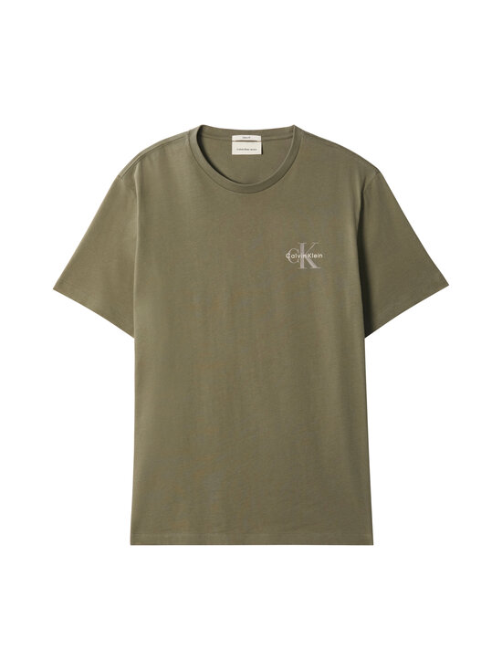Calvin Klein Jeans - 30sJersey Classic Micro Mono t-krekls - LDY DUSTY OLIVE | Stockmann - photo 1