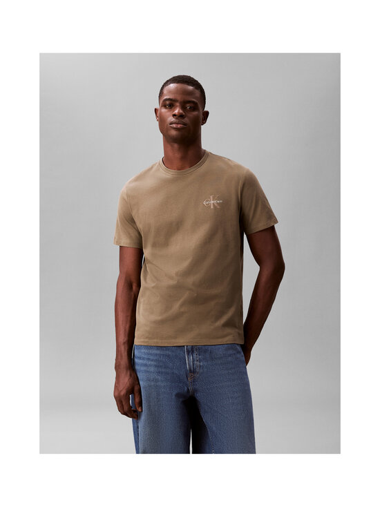 Calvin Klein Jeans - 30sJersey Classic Micro Mono t-krekls - LDY DUSTY OLIVE | Stockmann - photo 2