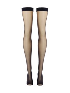 Wolford - Sukad Individual Stay-Up 10 den - 7005 BLACK | Stockmann