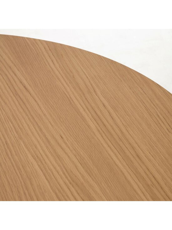 Kave Home - Oqui -jatkettava ruokapöytä tammi ⌀ 90/170 cm - BEIGE | Stockmann - photo 6