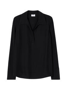 Filippa K - Half Placket -paitapusero - BLACK | Stockmann