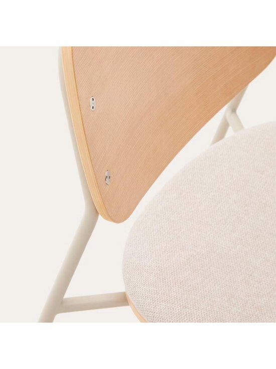 Kave Home - Meli-tuoli Belfast-kangas beige / beige metalli / puu - BEIGE | Stockmann - photo 7