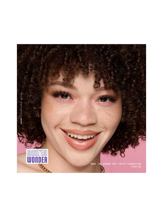 NYX Professional Makeup - Makeup Make Em Wonder Foundation -meikkivoide - 03 FAIR | Stockmann - photo 8