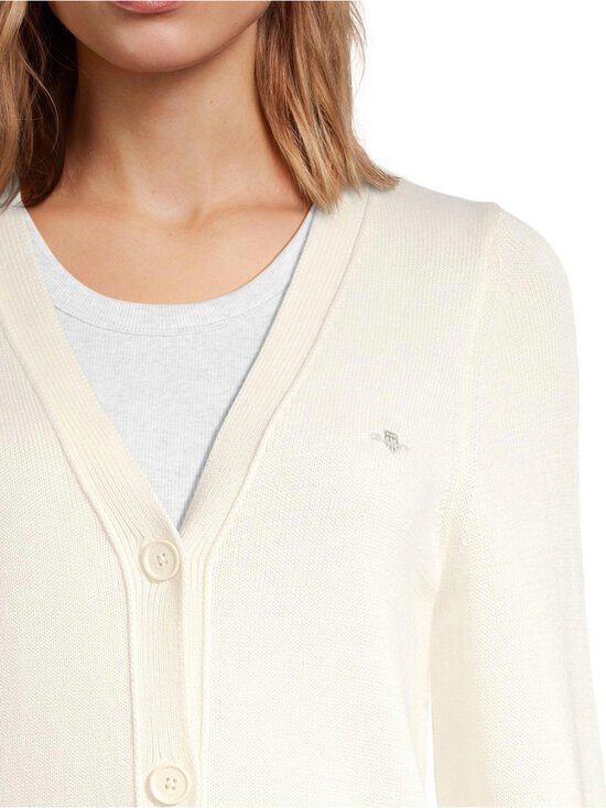 GANT - Adīta kokvilnas jaka - 130 CREAM | Stockmann - photo 5