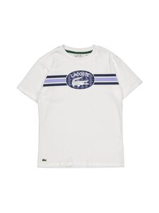 Lacoste - Striped Logo t-krekls - W8L BLANC | Stockmann
