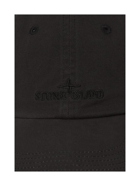 Stone Island - Logo Baseball beisbola cepure - V0029 BLACK | Stockmann - photo 3