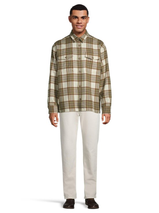 Ami - Ami de Coeur Embossé -päällyspaita - 2186 : NOISETTE/IVOIRE/ANIS | Stockmann - photo 2