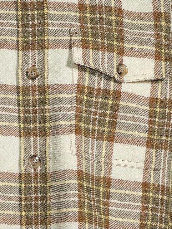 Ami - Ami de Coeur Embossé -päällyspaita - 2186 : NOISETTE/IVOIRE/ANIS | Stockmann - photo 4