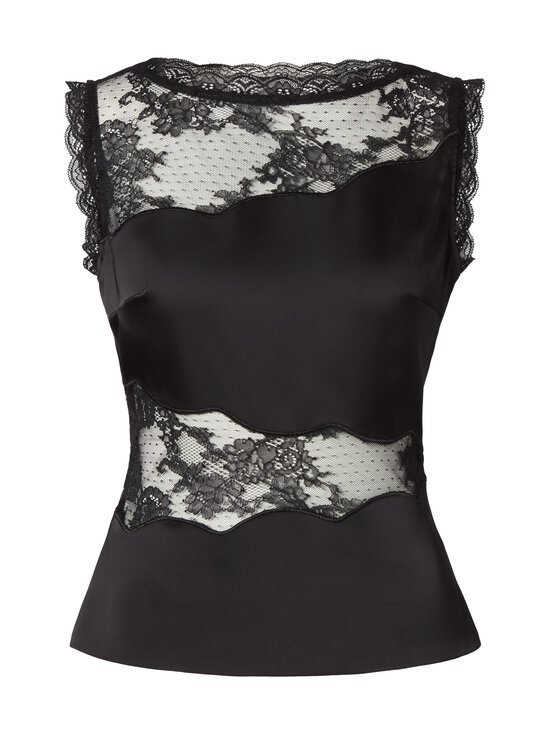 Malina - Desire Lace Trimmed -pusero - BLACK | Stockmann - photo 1