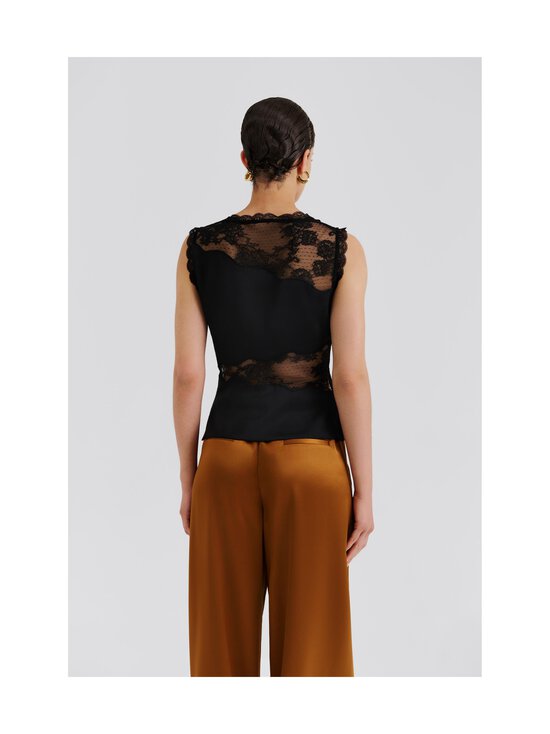 Malina - Desire Lace Trimmed -pusero - BLACK | Stockmann - photo 3