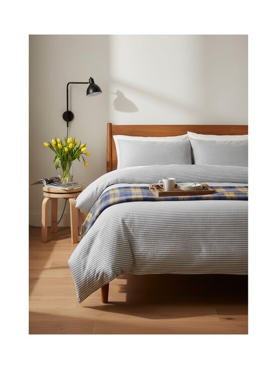 Casa Stockmann - Riga Jersey -lasten pussilakana 120 x 160 cm - LIGHT GREY | Stockmann - photo 2