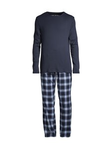 Cap Horn loungewear - Flanellpidžaama Ollivan - NAVY CHECK | Stockmann