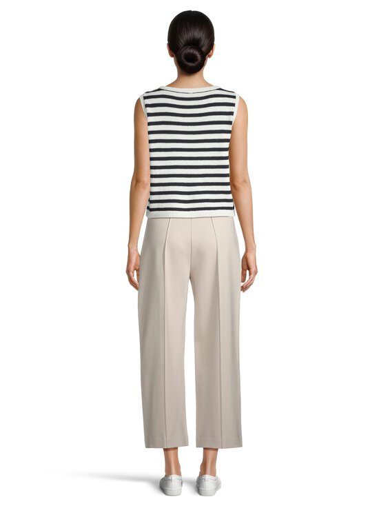 NOOM - Tessa- hihaton neulepusero - OFFWHITE/DK.NAVY STRIPE | Stockmann - photo 3