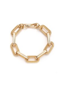 Lauren Ralph Lauren - Herringbone Link Flex -rannekoru - 710 GLD | Stockmann