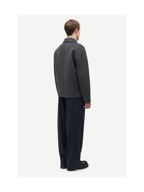 Samsoe Samsoe - Sapaulo-kangastakki - CLR000659 DARK GREY MEL. | Stockmann - photo 4