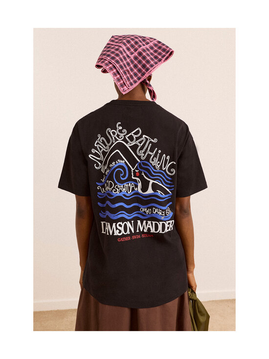 Damson Madder - Nature Bathing Graphic t-paita - BLACK | Stockmann - photo 2