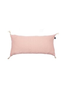 Himla - Sunshine-pellavatyynynpäällinen tasseleilla 30 x 60 cm - 27 NUDE | Stockmann